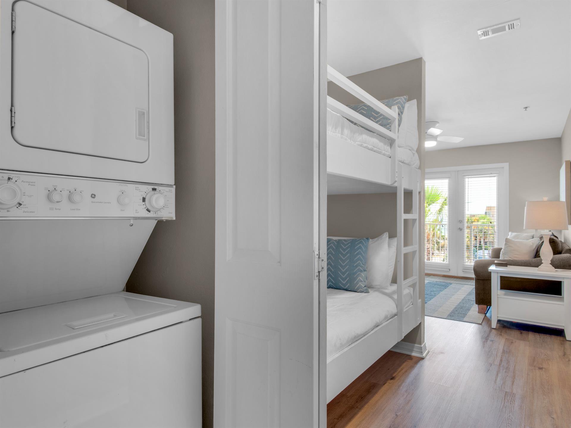 Laundry Area in Condominium