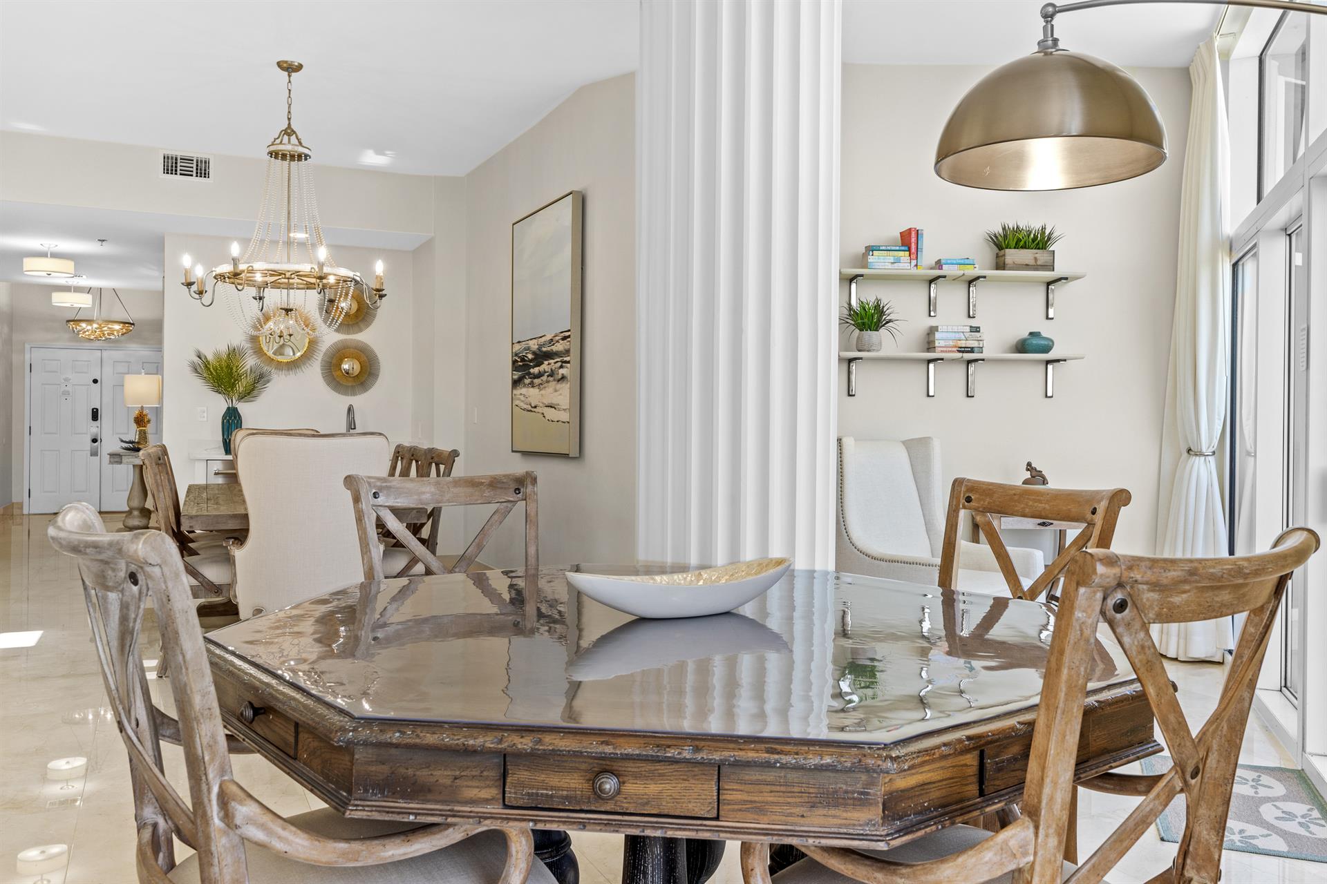 Poker Table for Game Night or Another Dining Space