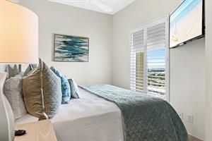 Guest Bedroom 2 with King Bed and Bay Views