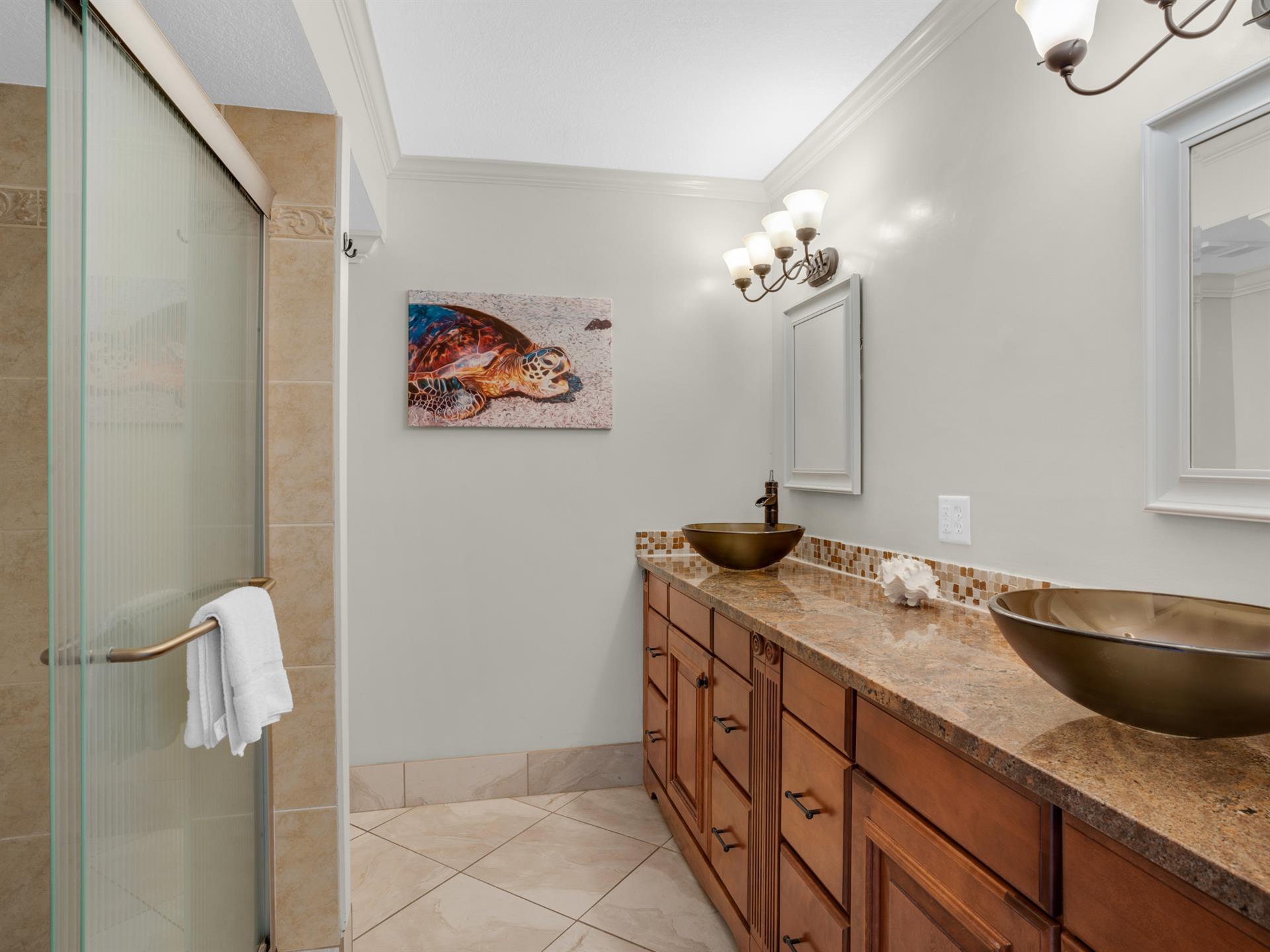 Primary Bathroom with WalkIn Shower