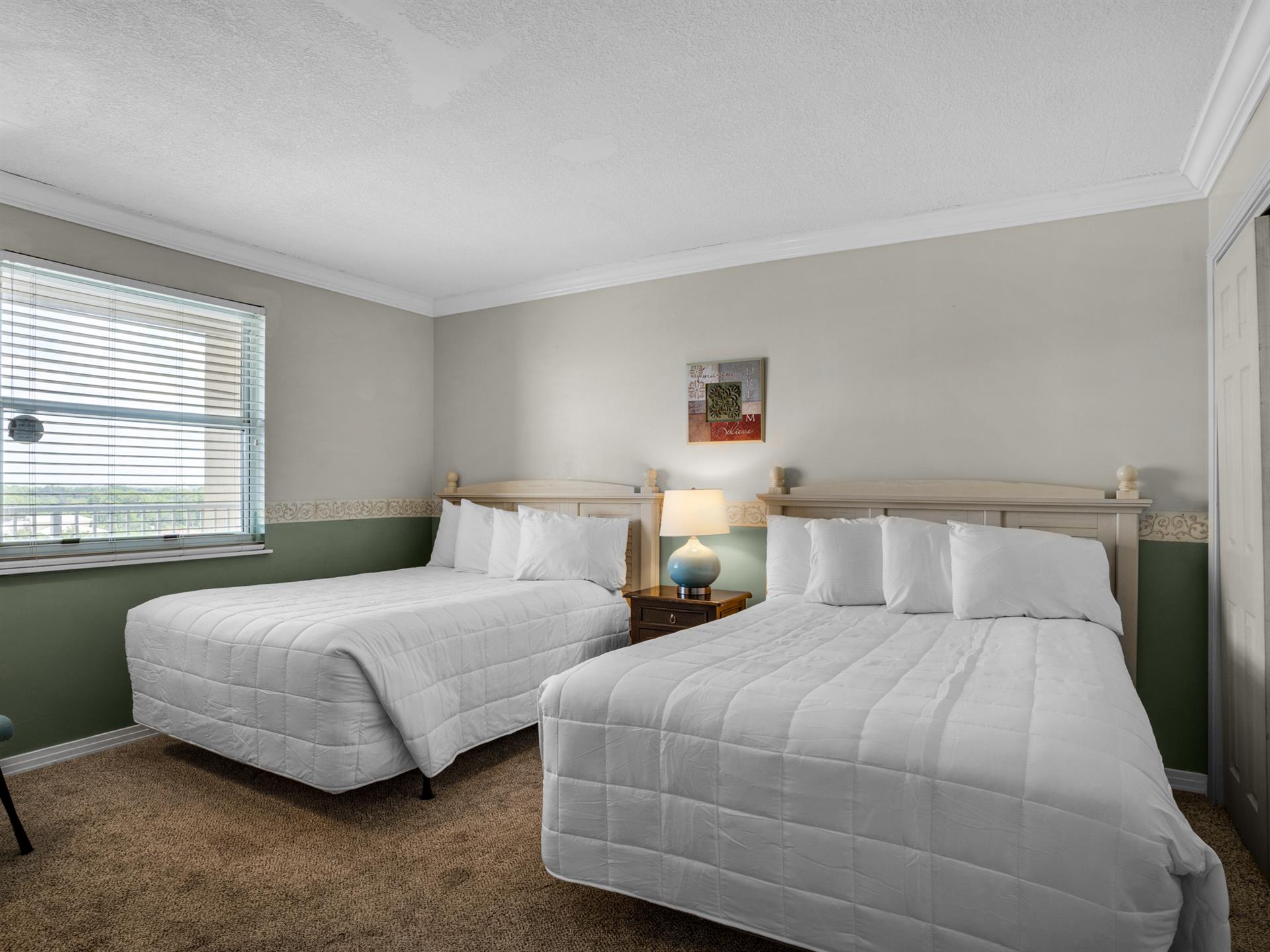 Guest Bedroom with Two Double Beds