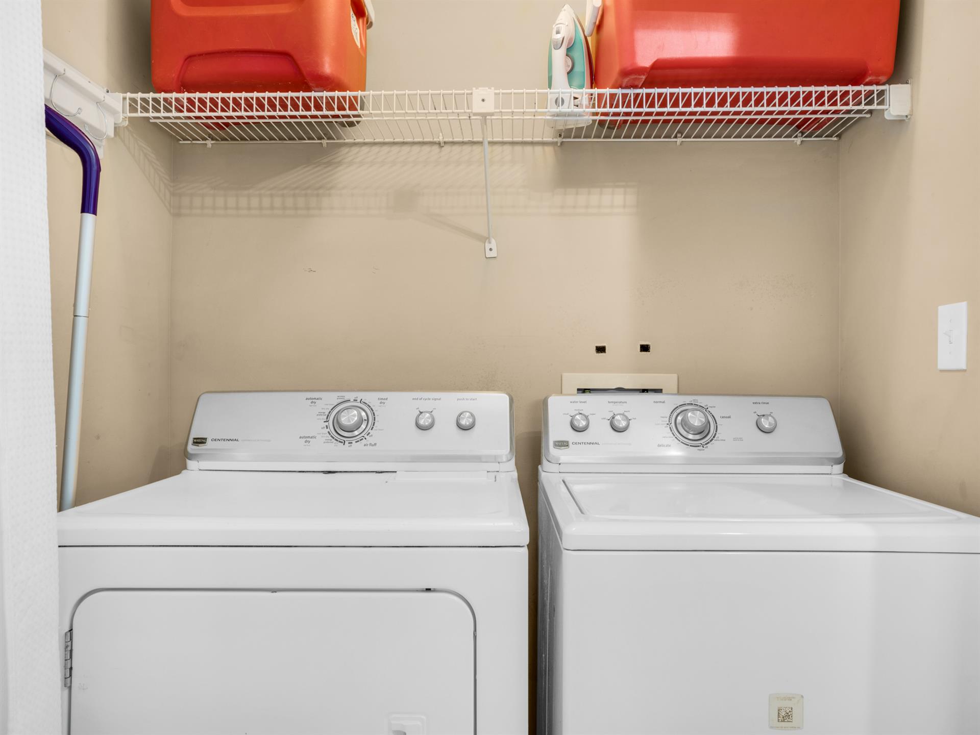 In Unit Washer  Dryer