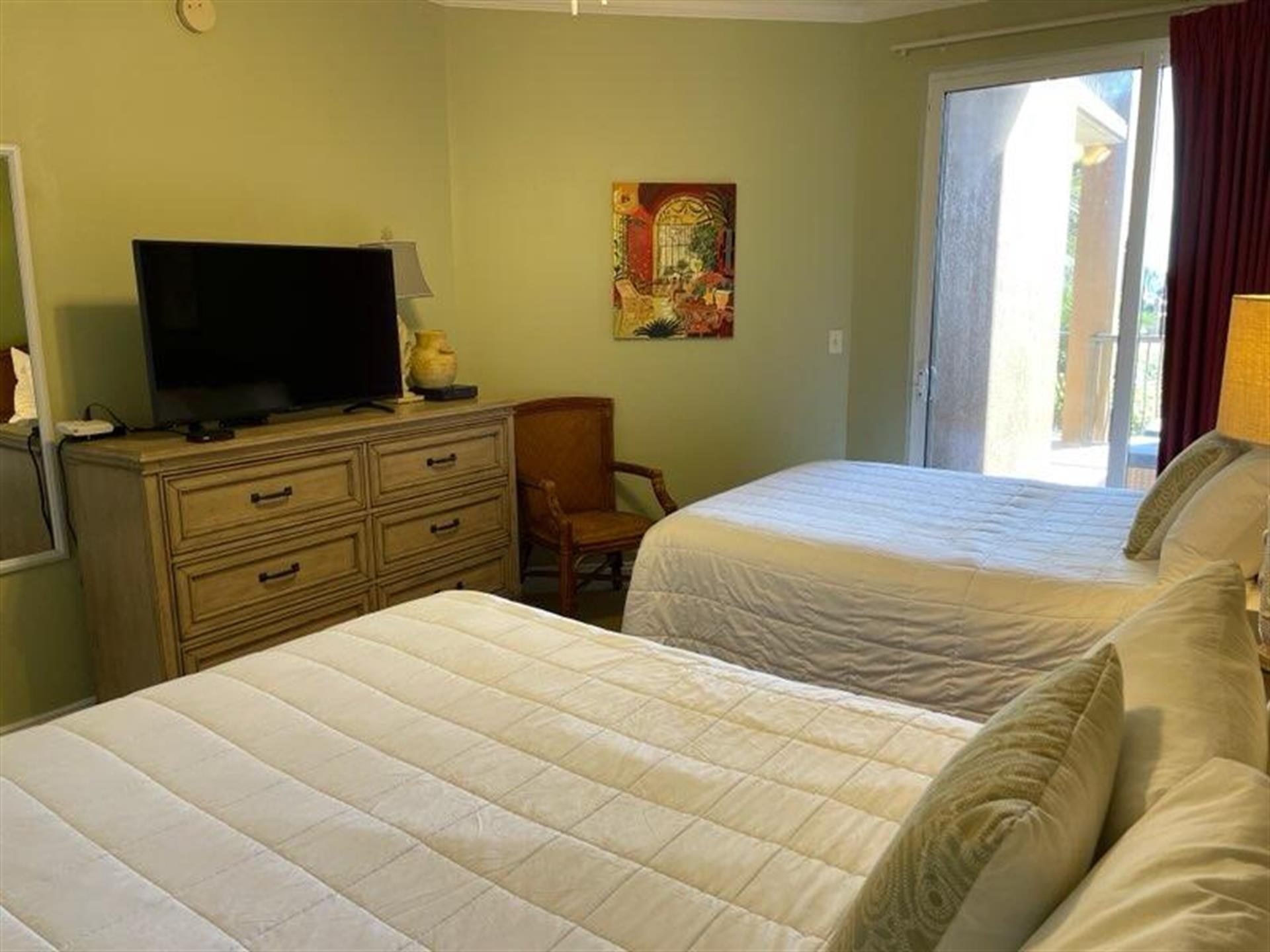 Guest Bedroom with TV