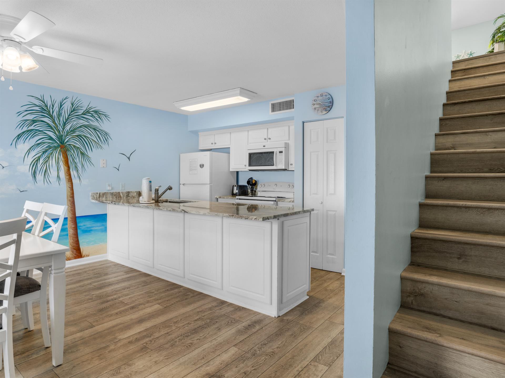 1st Level Dining and Kitchen with 2nd floor Access