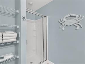 Guest Bathroom with Walk In Shower