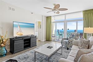 Living Room with Flat Screen TV