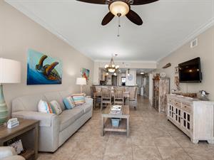 Living Area with Flat Screen TV