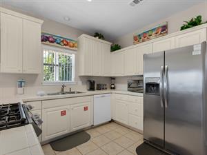 Plenty of counter space for cooking meals