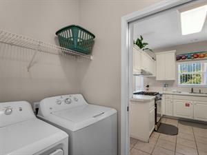 1st floor laundry area