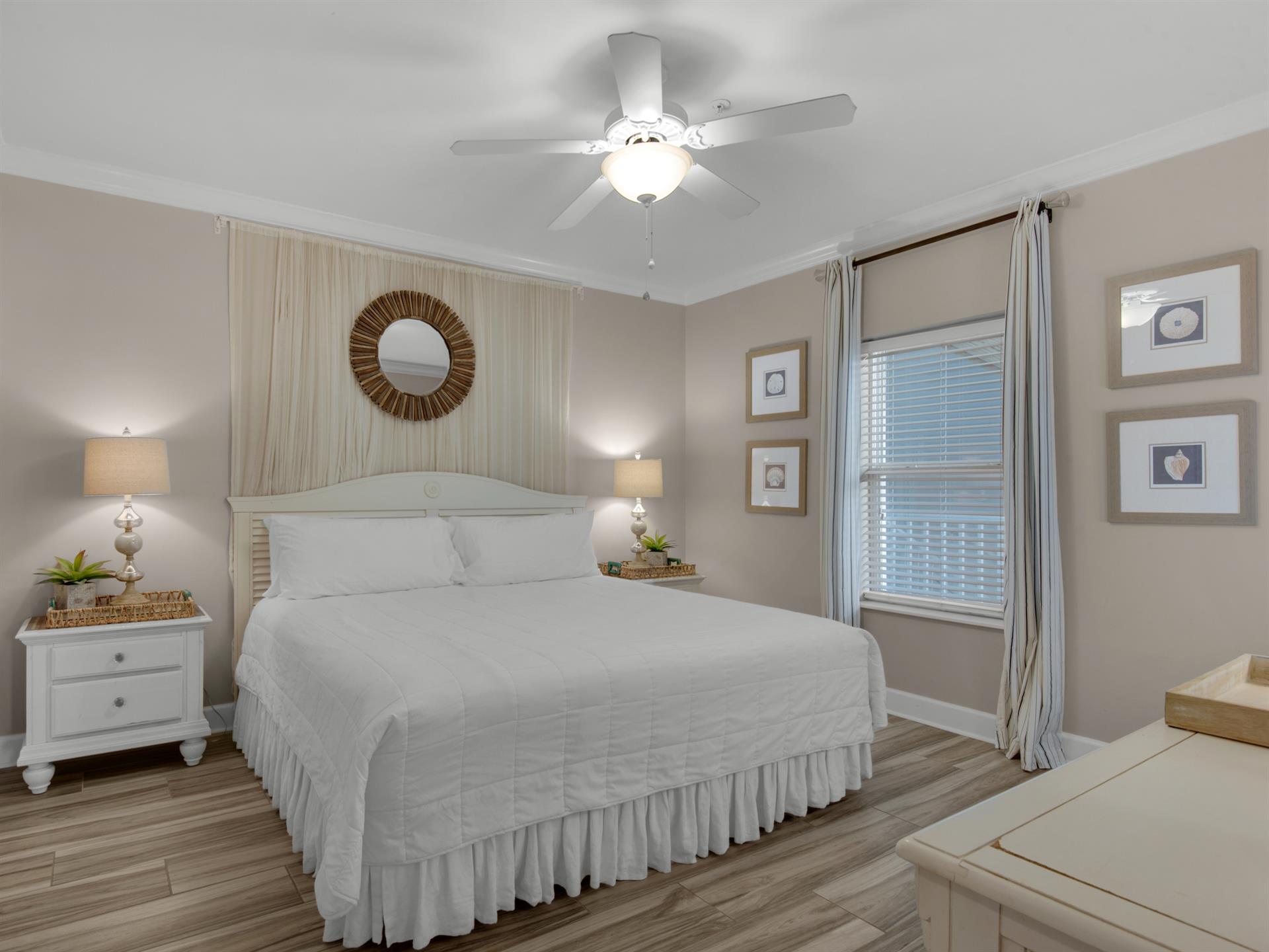 Guest Bedroom with King Bed