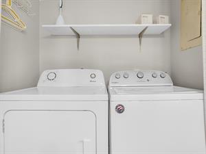 1st Floor Laundry Area in Half Bath