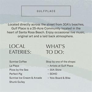 Places to check out in Gulf Place