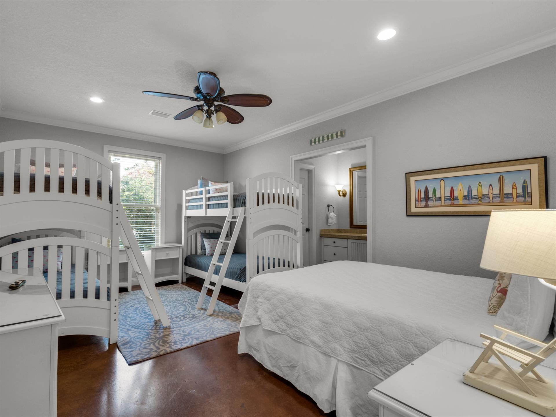 1st Floor Bedroom with Bunks
