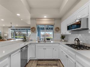 Pass thru Window to Screened Porch in Kitchen