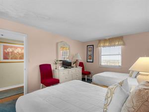 Guest Bedroom with Flat Screen TV