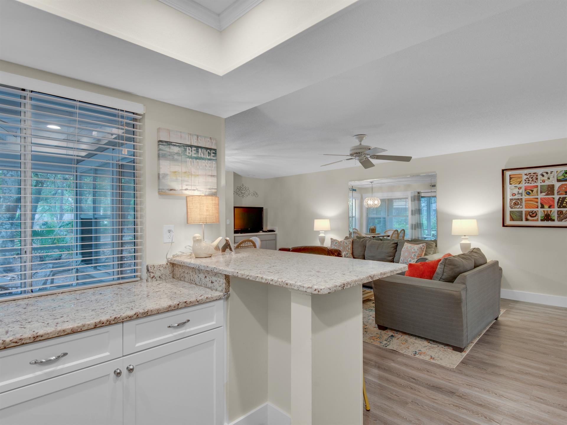 Pass Through Window to Patio