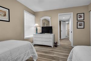 Flat Screen TV in Guest Bedroom