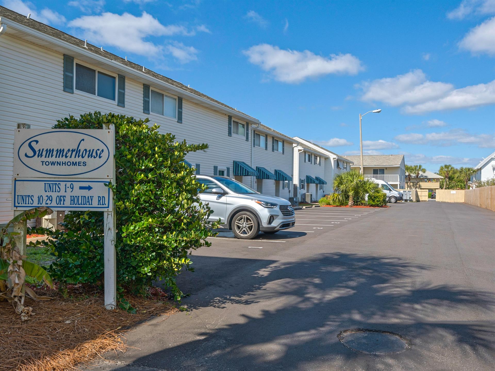 Complex parking area