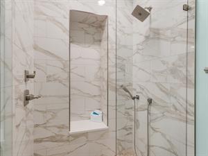 Beautiful Walk in Primary Shower