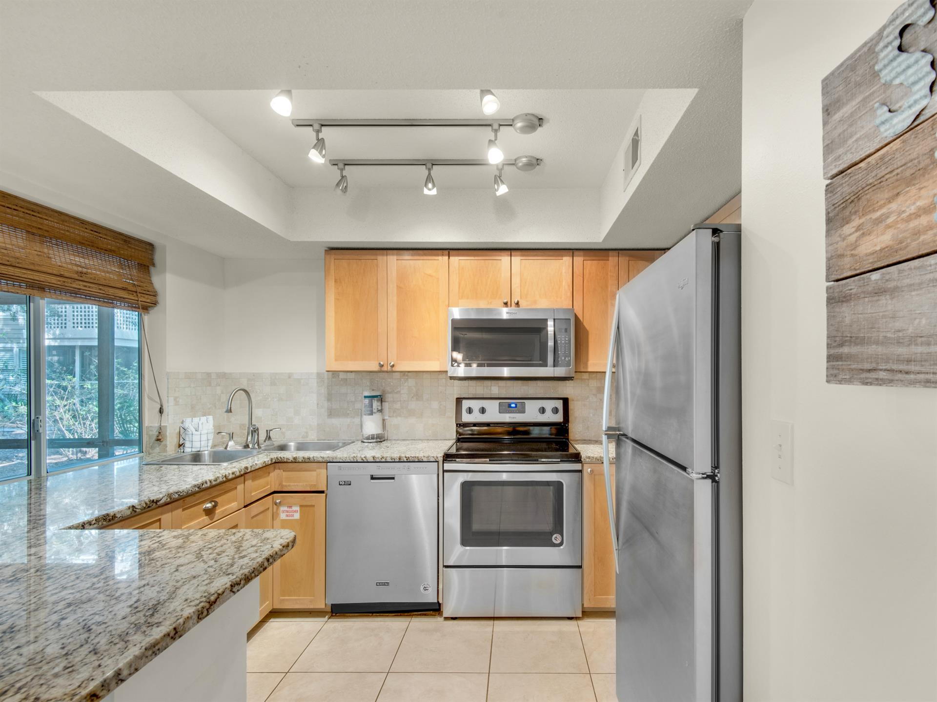 Kitchen with Stainless Steel Appliances