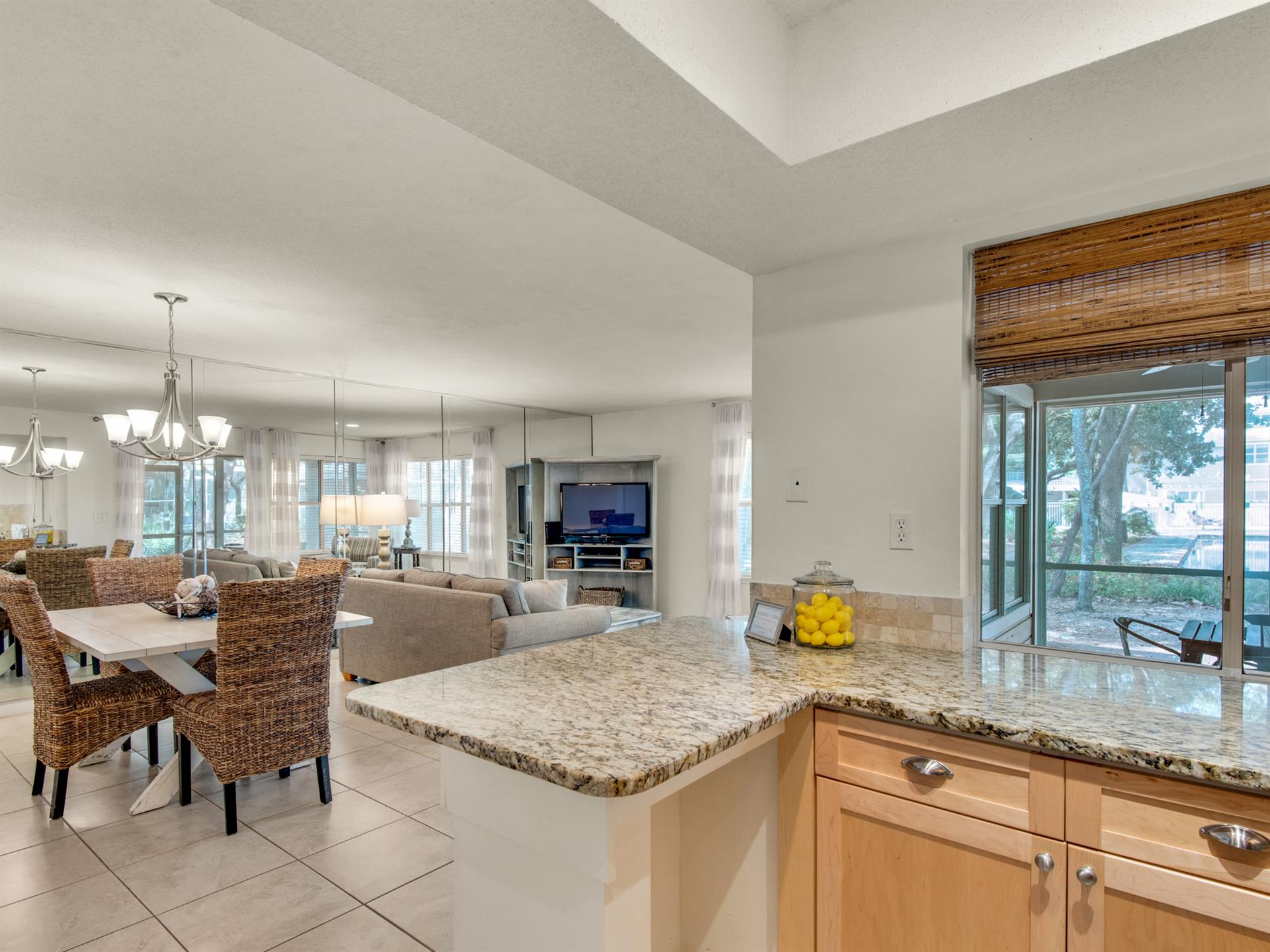 Additional Seating at Kitchen Bar