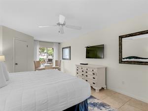 Flat Screen TV in Primary Bedroom