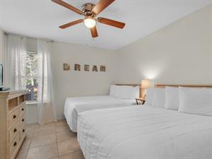 Flat Screen TV in Guest Bedroom