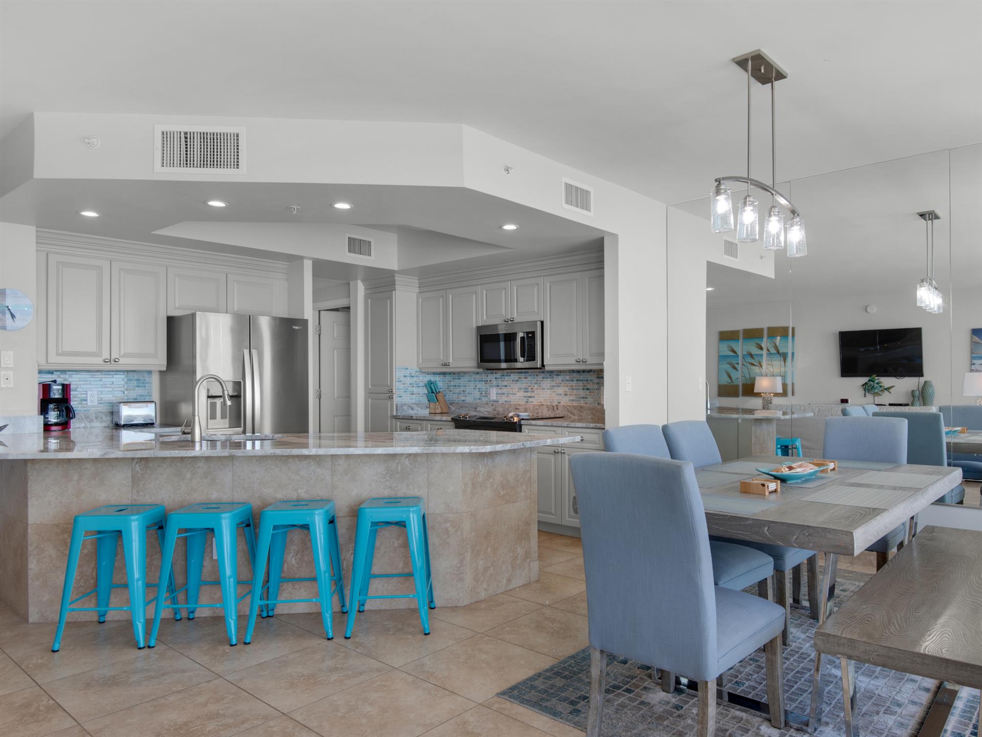 Dining and Kitchen Areas