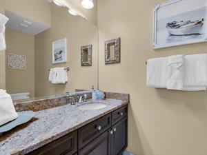 Guest Bath open to Guest Bedroom