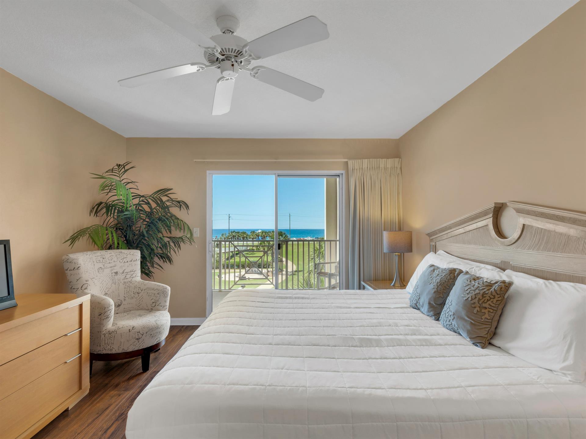 Primary Bedroom with Private Balcony