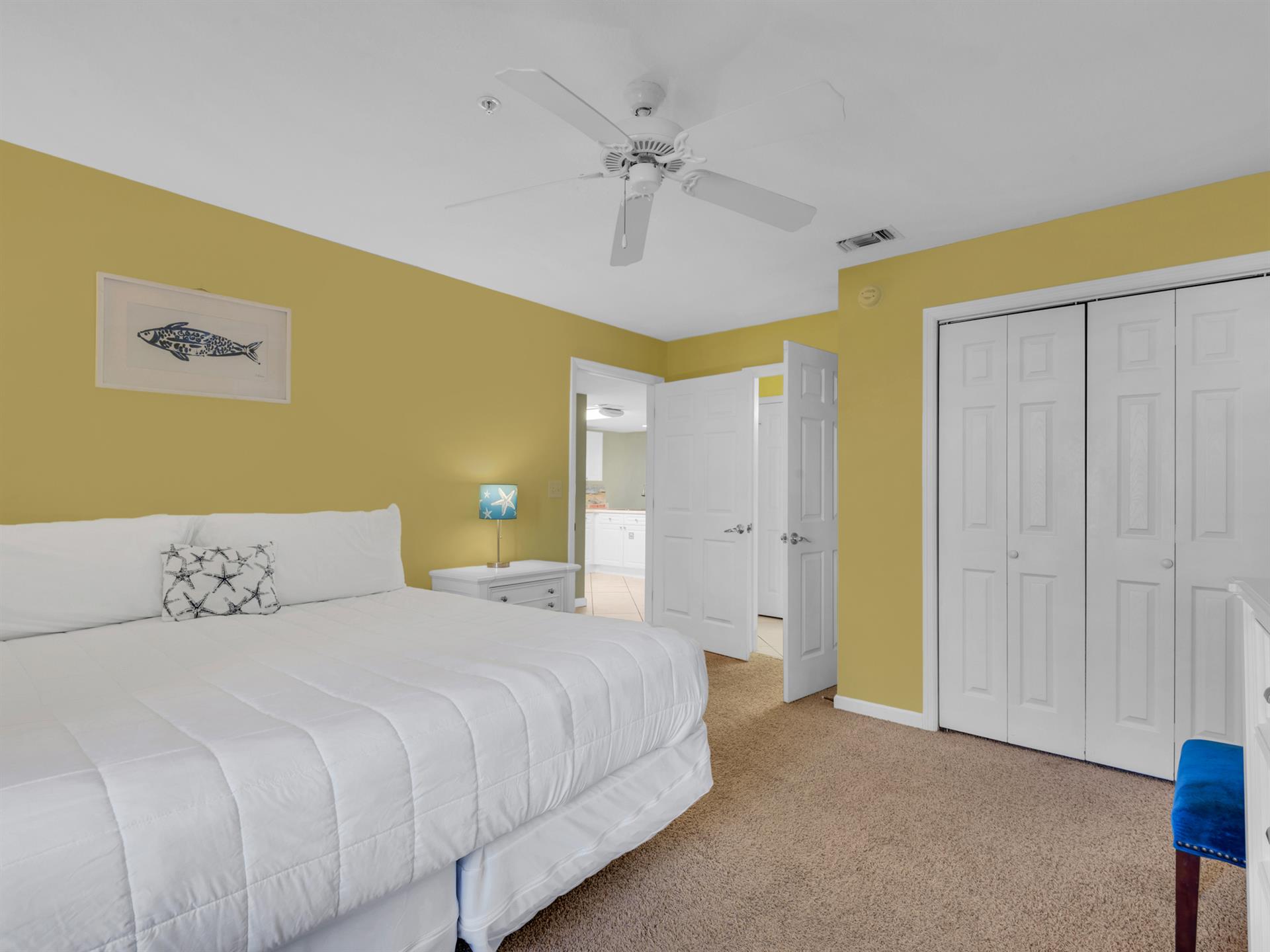 Guest Bedroom with King Bed