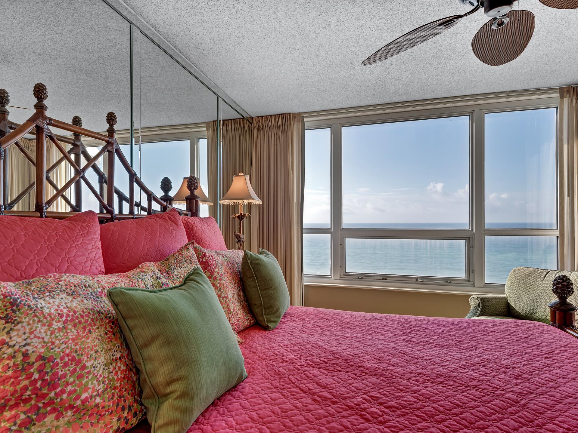 Gulf Views from Primary Bedroom