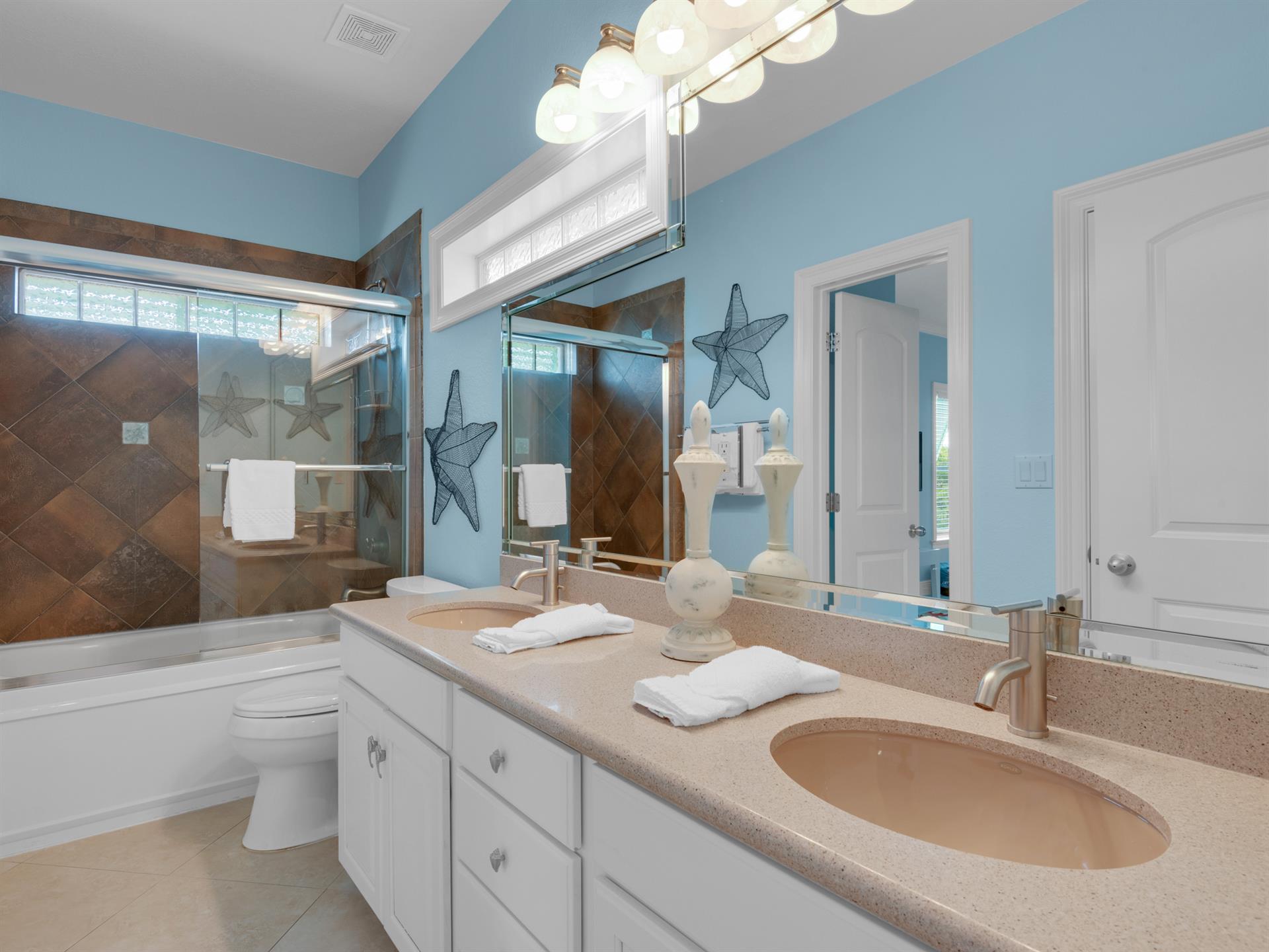 Shared Guest Bathroom 2 on 3rd Floor