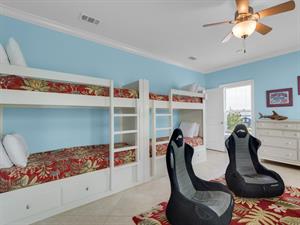 Guest Bedroom 3 on 3rd Floor with 2 Bunk Beds