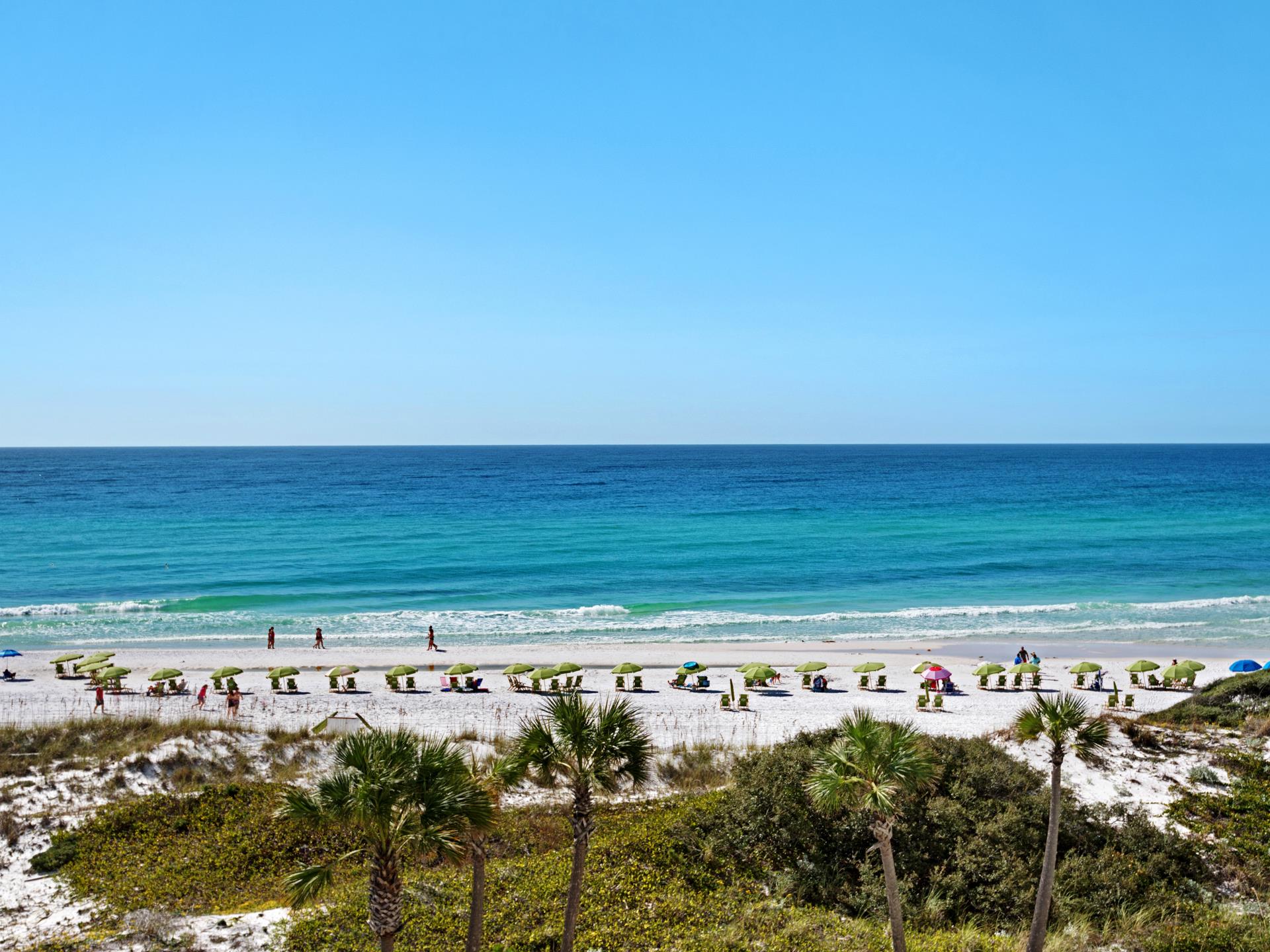 Private Beach View from Patio