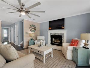 Living Room with Flat Screen