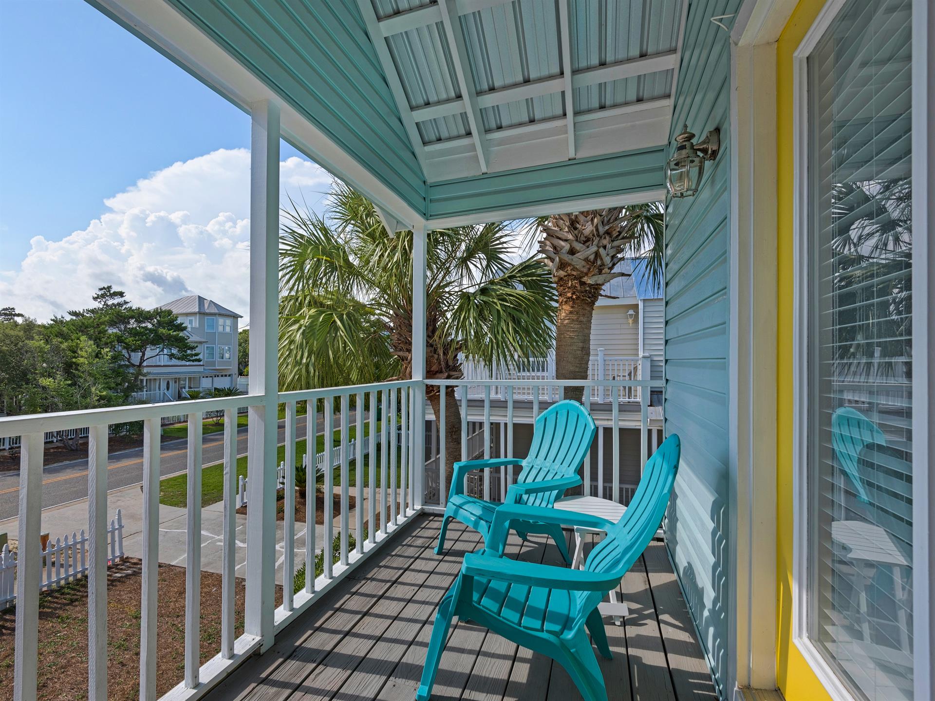 Deck off 2nd fl Guest Bed Room