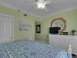 Guest Bedroom 1 with King Bed and Flat Screen TV