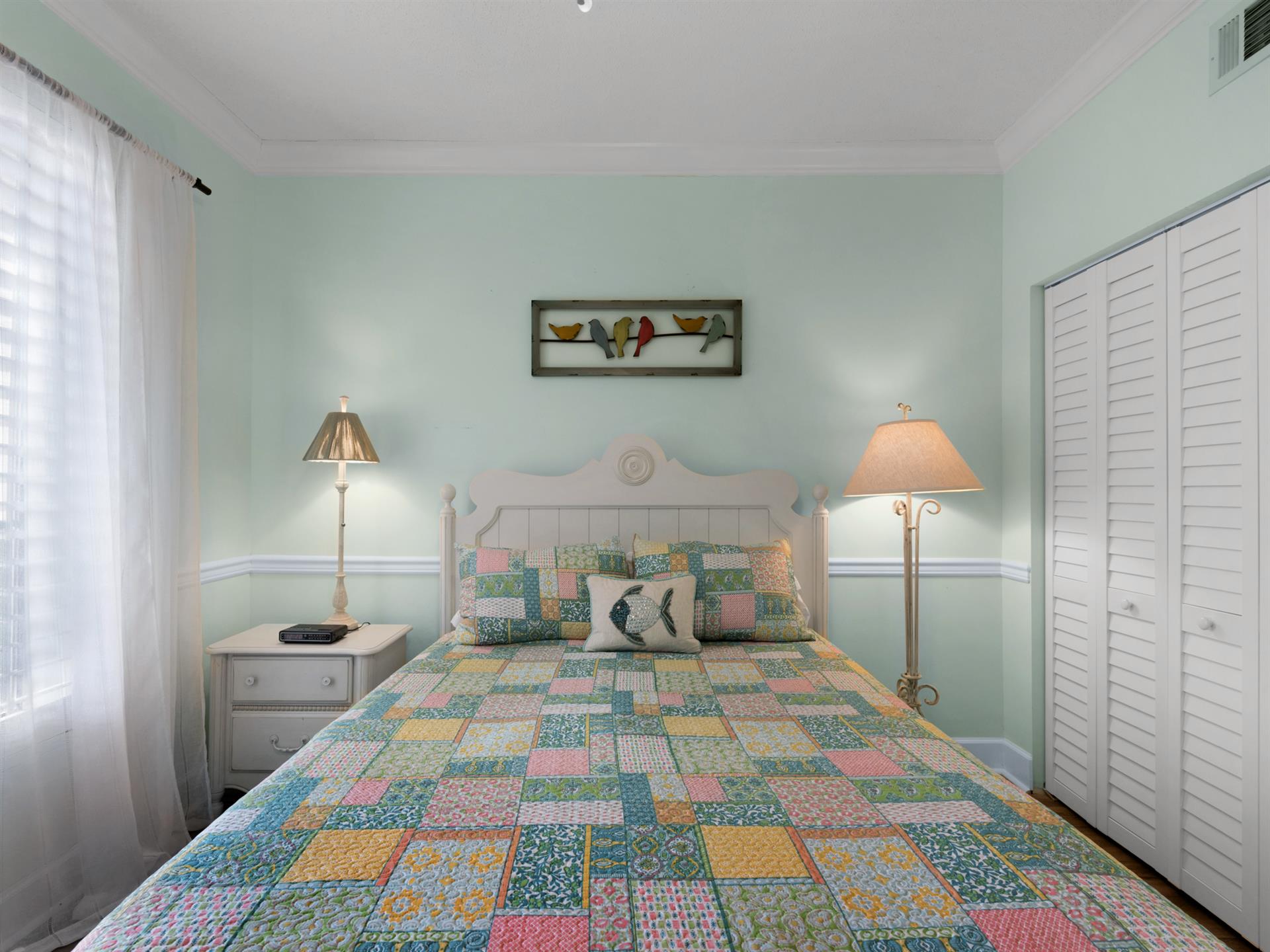 Guest Bedroom 1 with Queen Bed